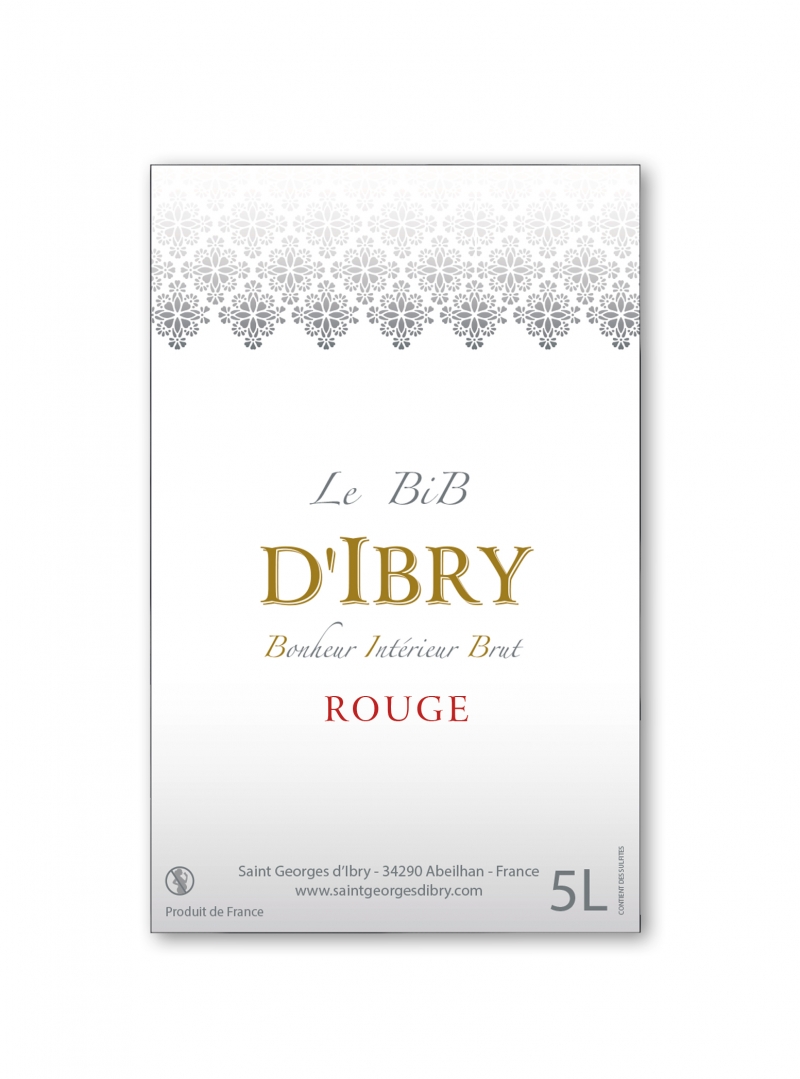 Bib d’Ibry Rouge 5L. Crdits : ©saintgeorgesdibry.com 2020