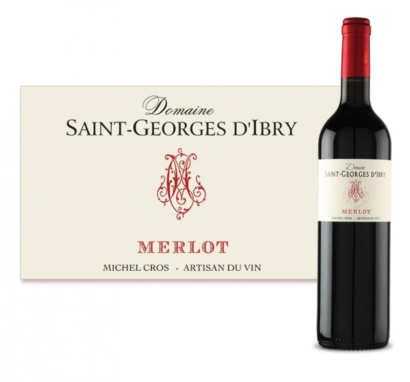 Merlot rouge. Crdits : ©saintgeorgesdibry.com 2014